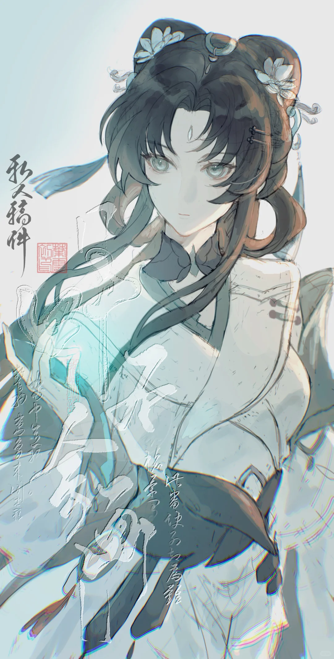 橱窗两枚😡爱画古风妹！