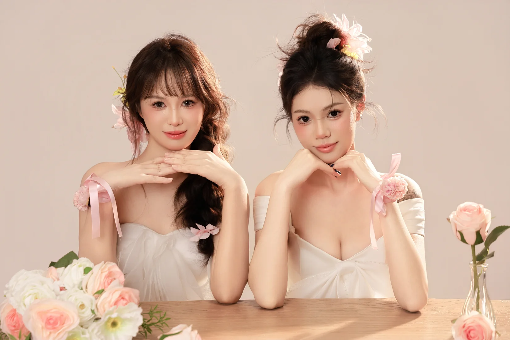 和闺蜜拍的超好看的写真～