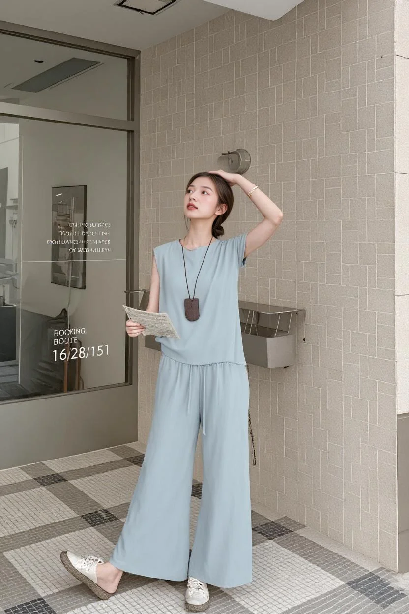 💙 夏日清新蓝，轻松出街！