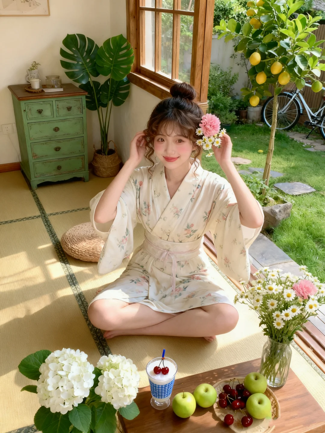 1分钟get夏日和服少女写真～（附口令）