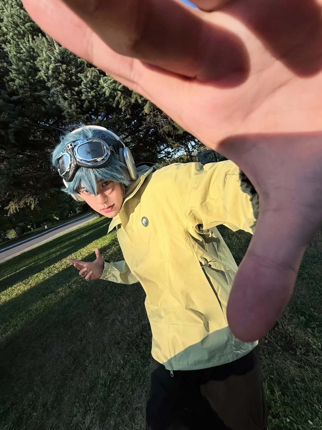 据说这是美术生最喜欢的广角大透视姿势！