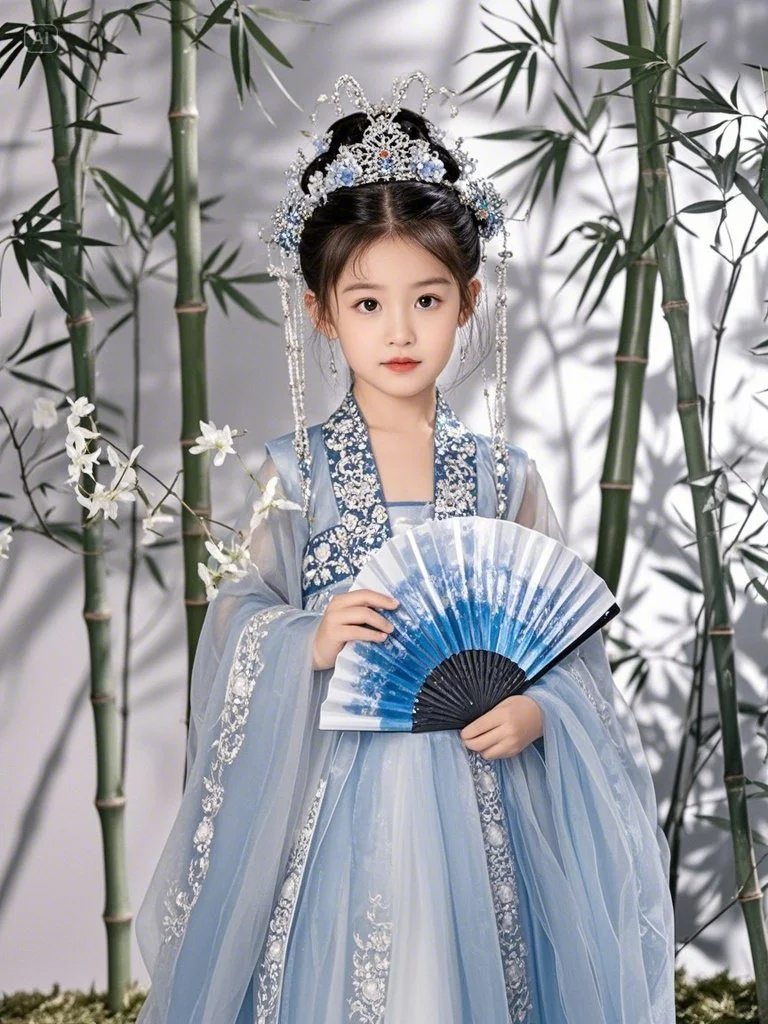 唯美意境古风汉服照