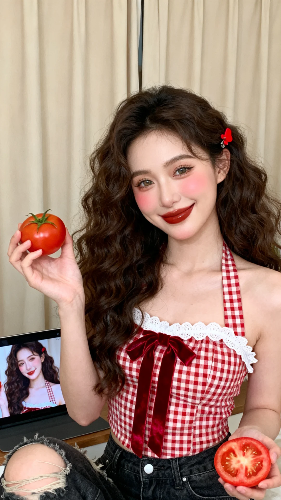 1分钟get同款居家氛围感少女写真（附口令）