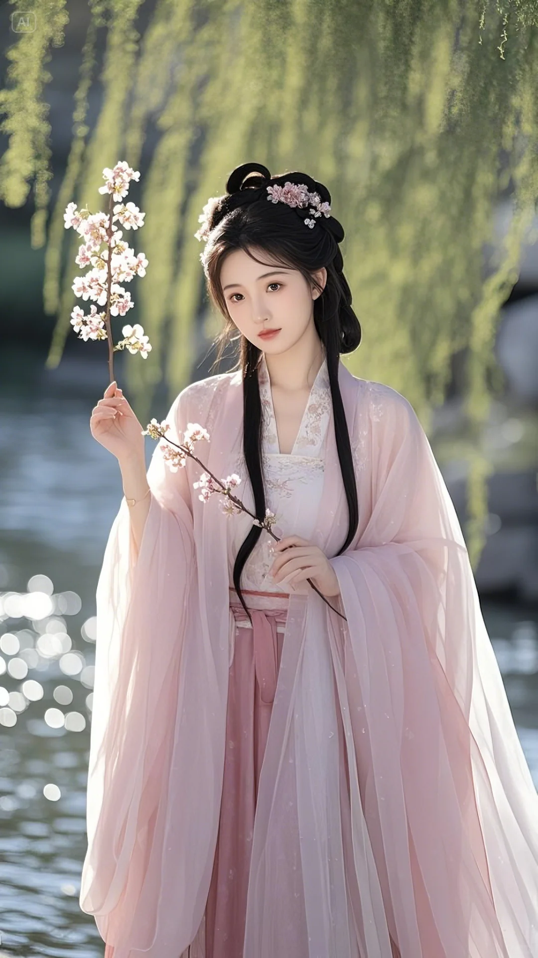 春日邂逅 | 汉服里的诗意浪漫