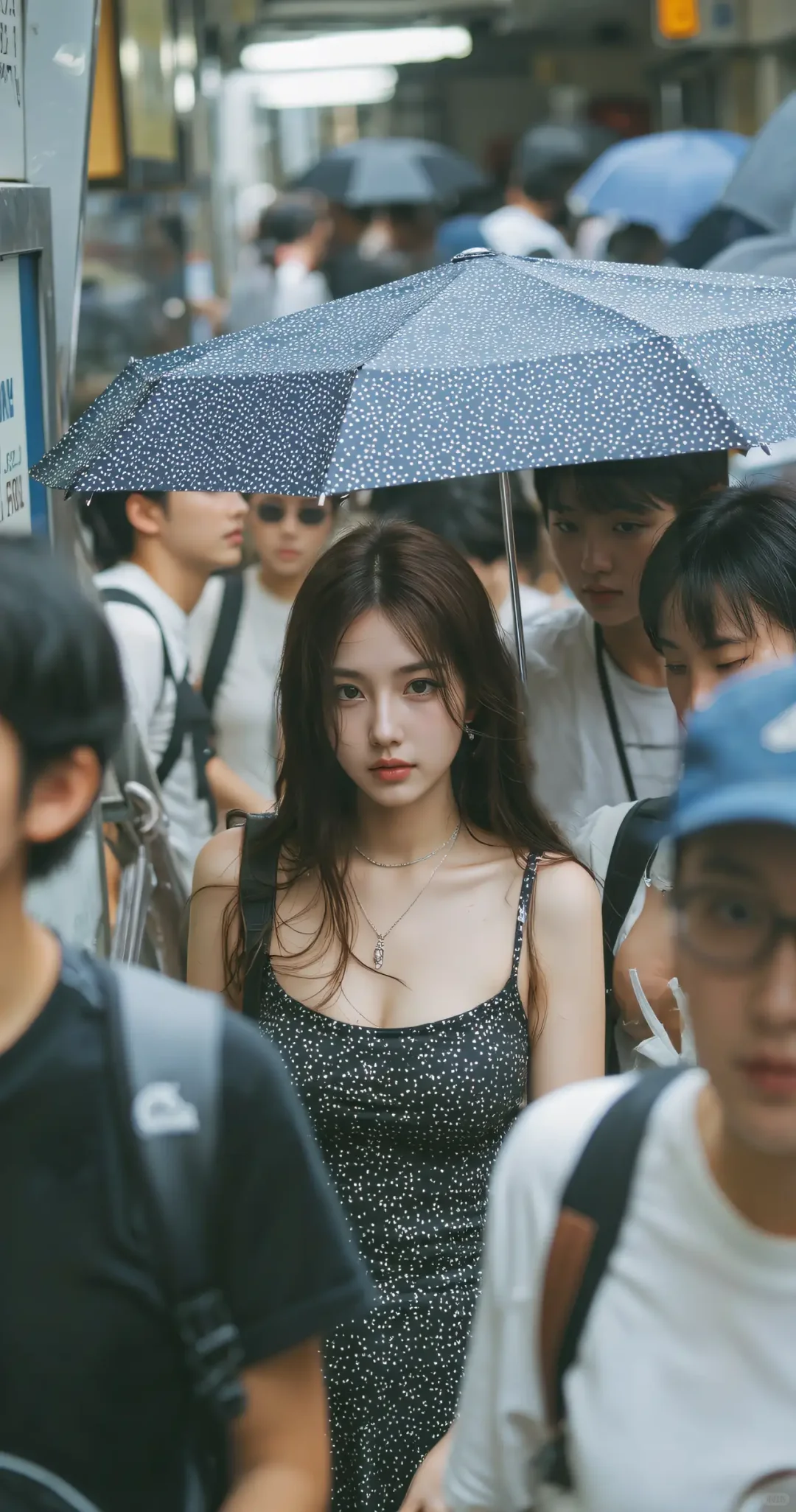 续清新清澈清冷的美女壁纸，冷酷冷酷的