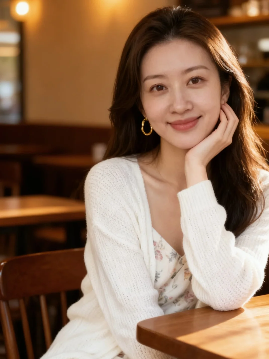 40岁老阿姨，成熟优雅