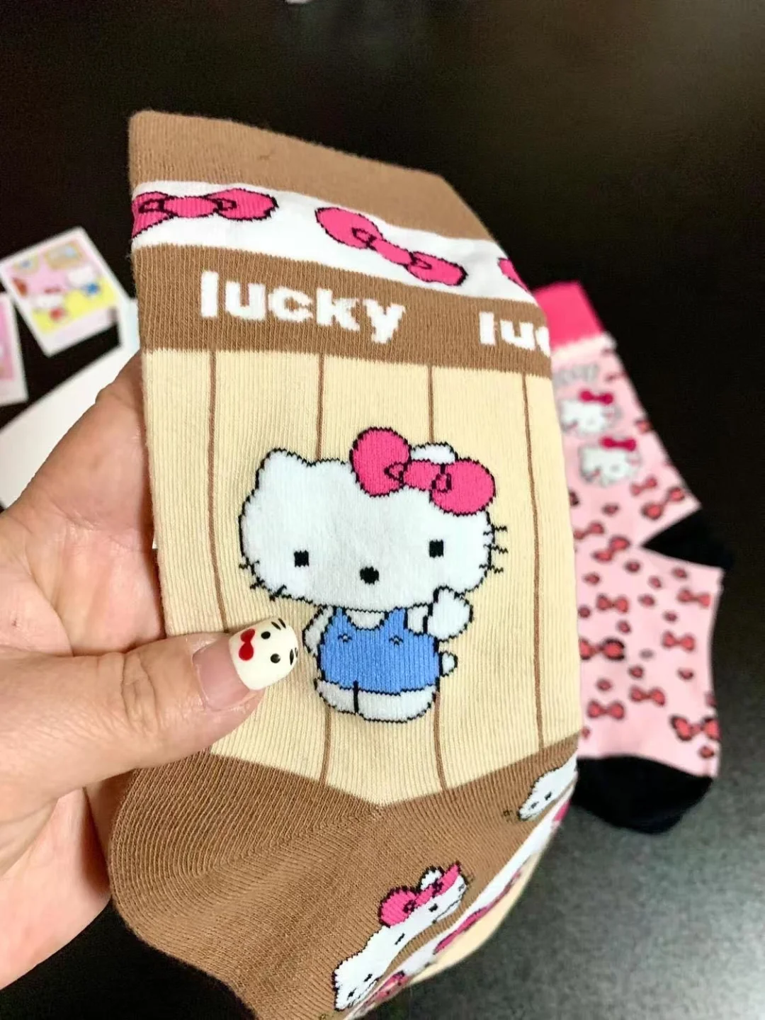 🧦KT猫袜子也太可爱了吧！