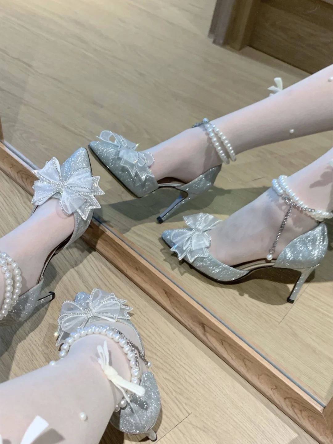 YYDS✨梦幻水晶高跟鞋，甜妹必备！