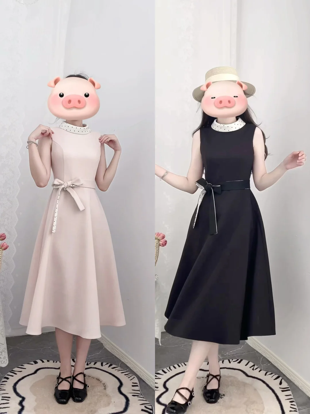 法式连衣裙直接戳中我心巴💘