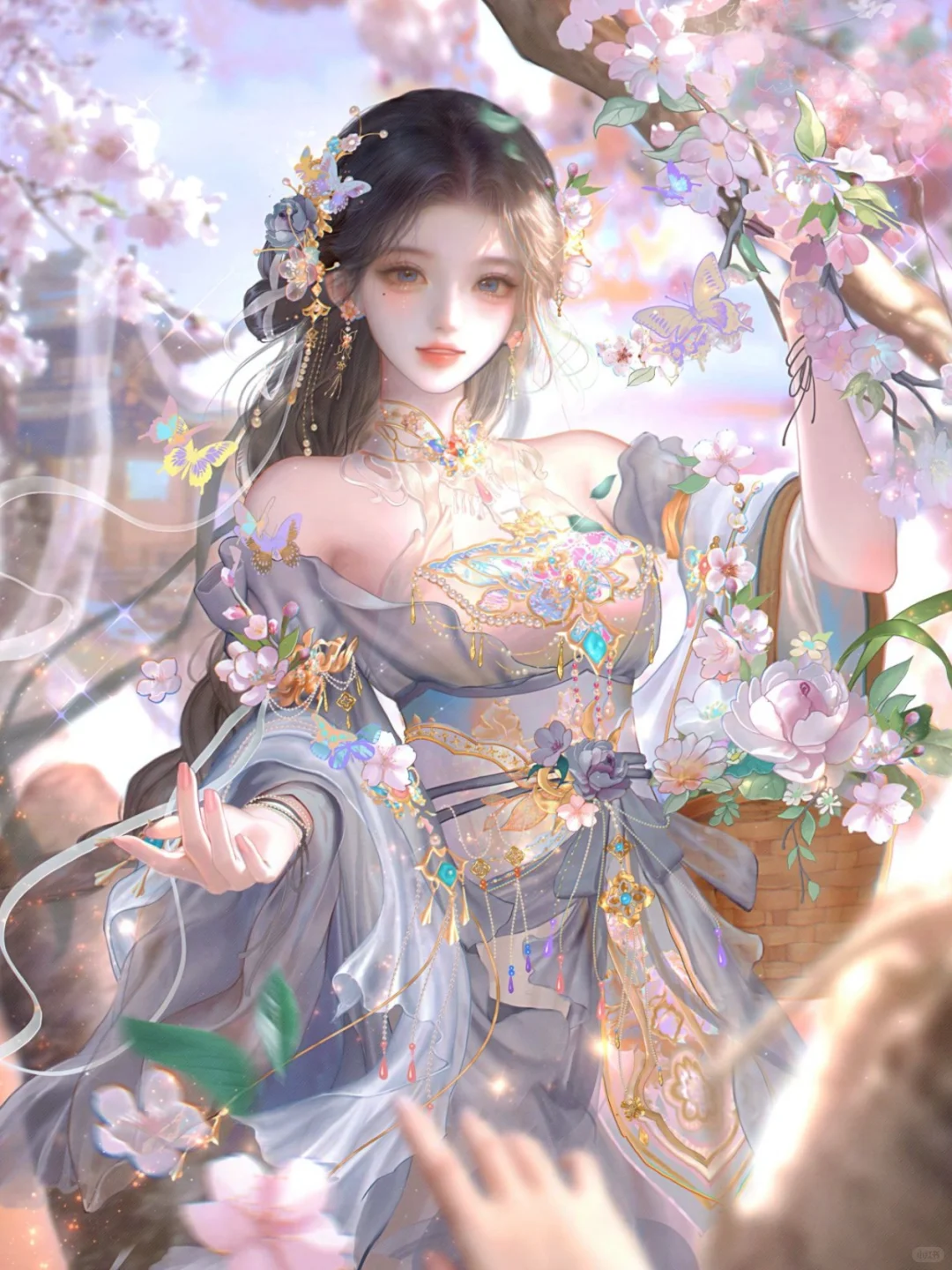 古风仙袂飘飘 | 误入桃源的花神少女🐏