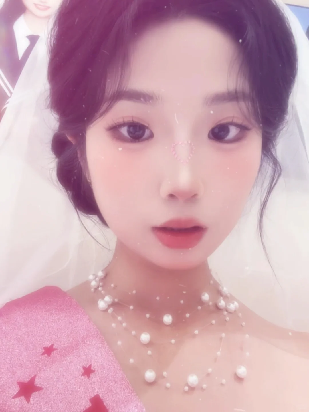 粉白色真的太好看了❗️今天在拾光秀当公主🌈