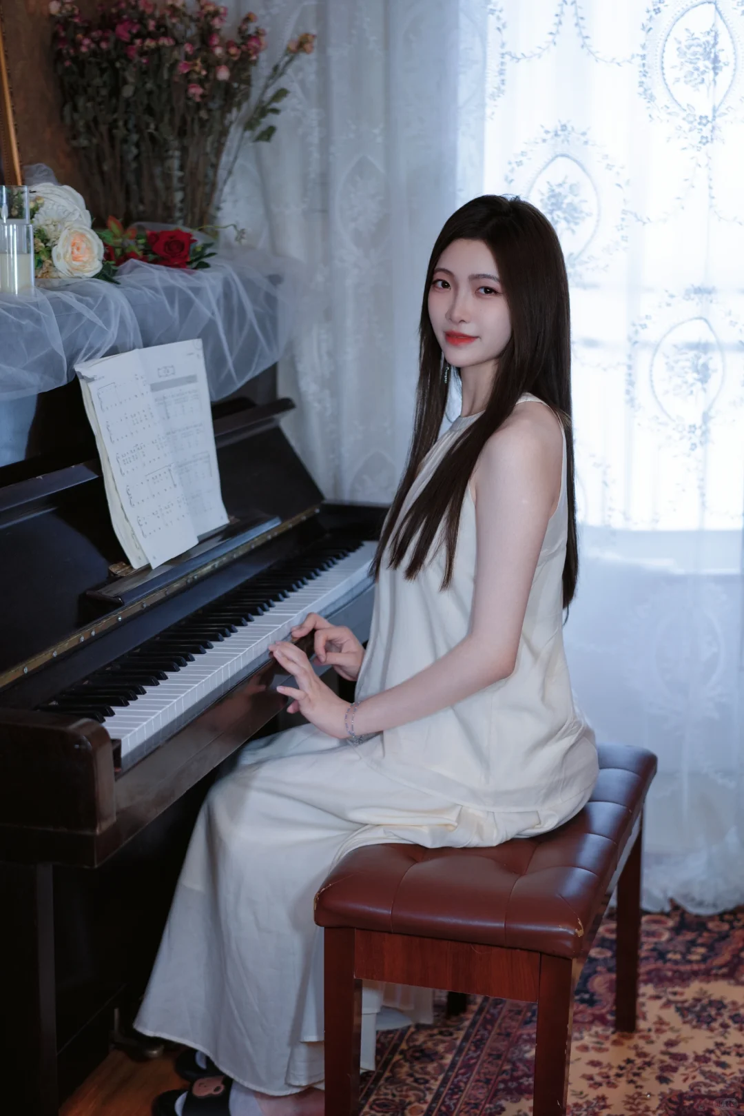 故事里的清纯女孩