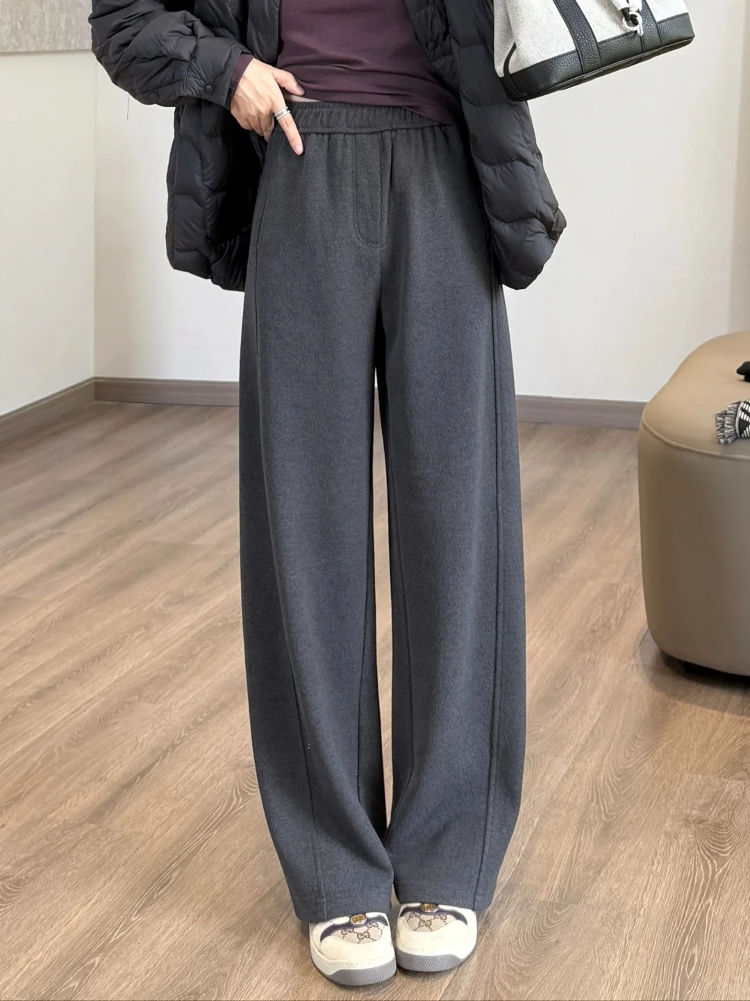 “日常休闲阔腿裤穿搭｜把舒服穿成时髦感”