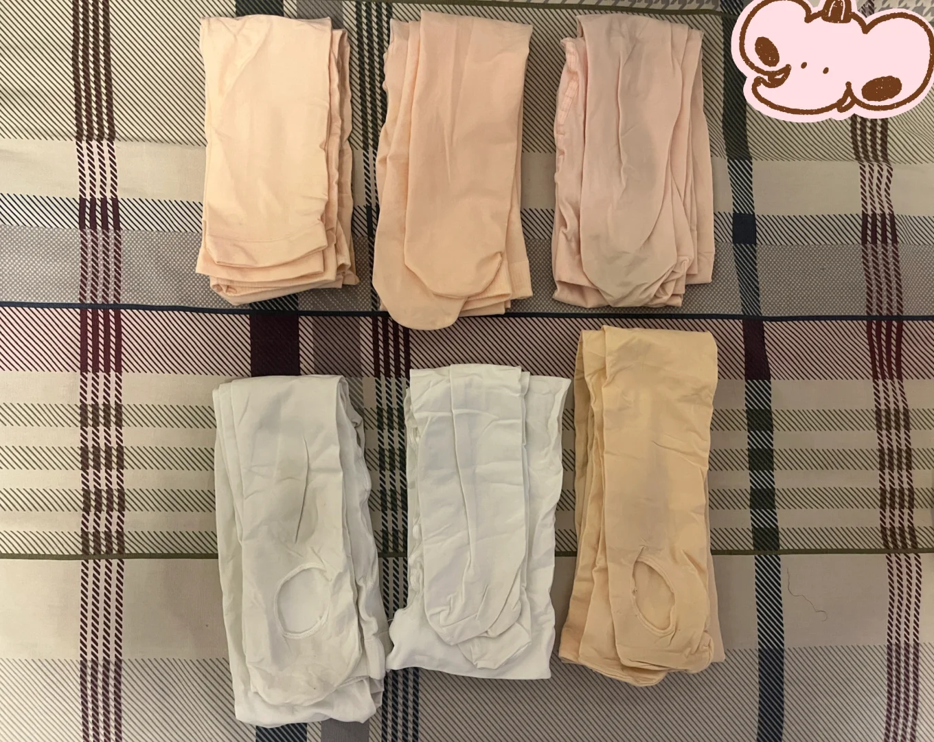 无奖竞猜：哪条大袜我穿的最多～