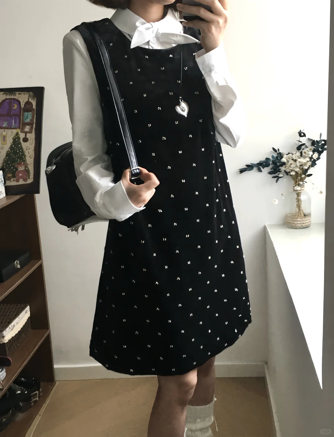 贵里贵气好乖乖女的连衣裙啊啊！！