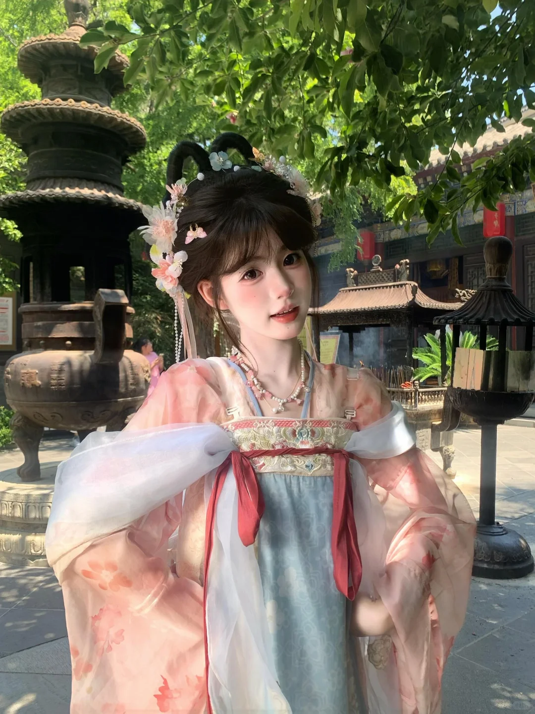 杭州耗时一小时的小唐风妆造真的超爱❗❗