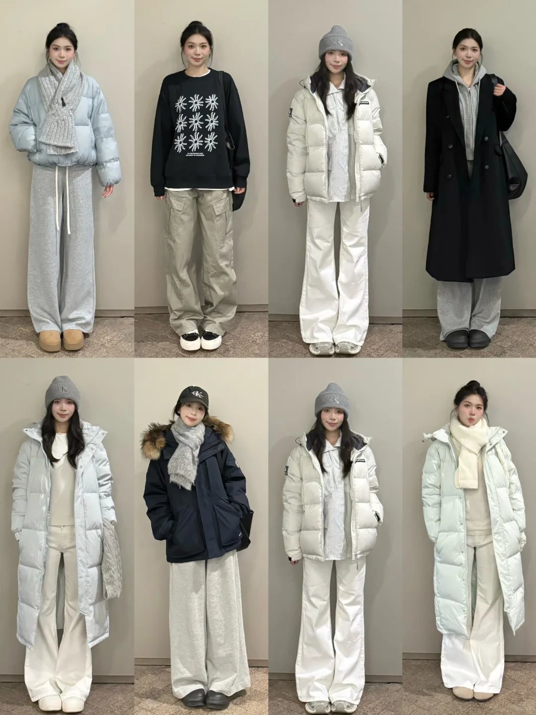 48套冬季穿搭丨这个冬天我一定穿的像个人