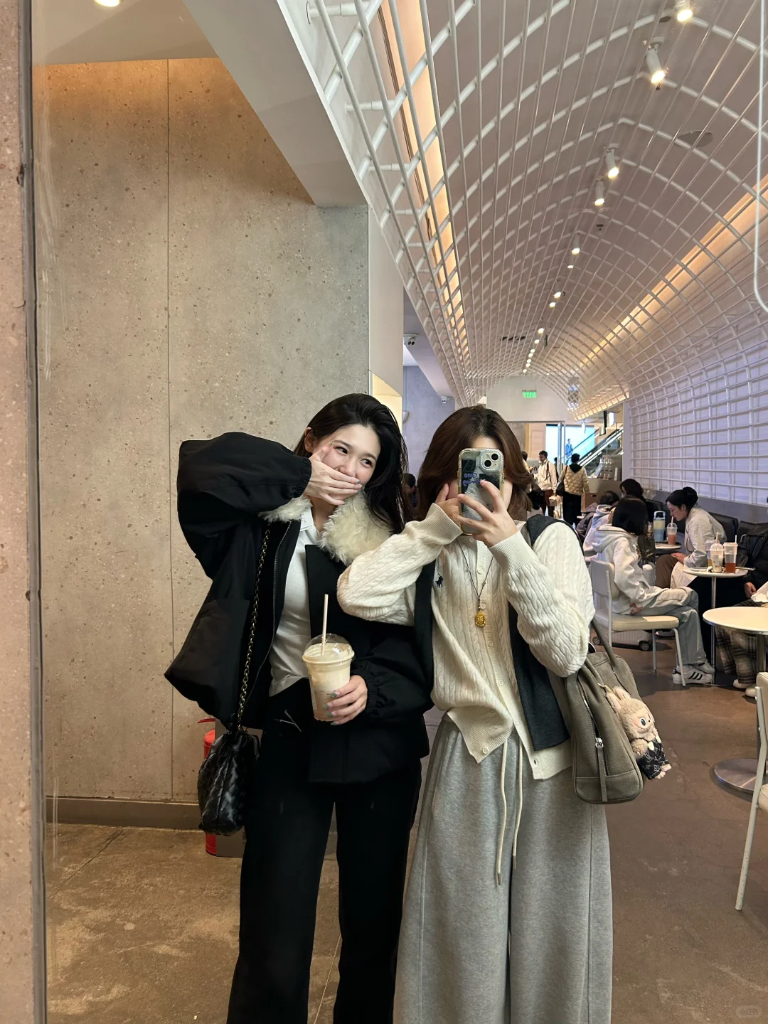 秋*冬日低饱和度穿搭😊