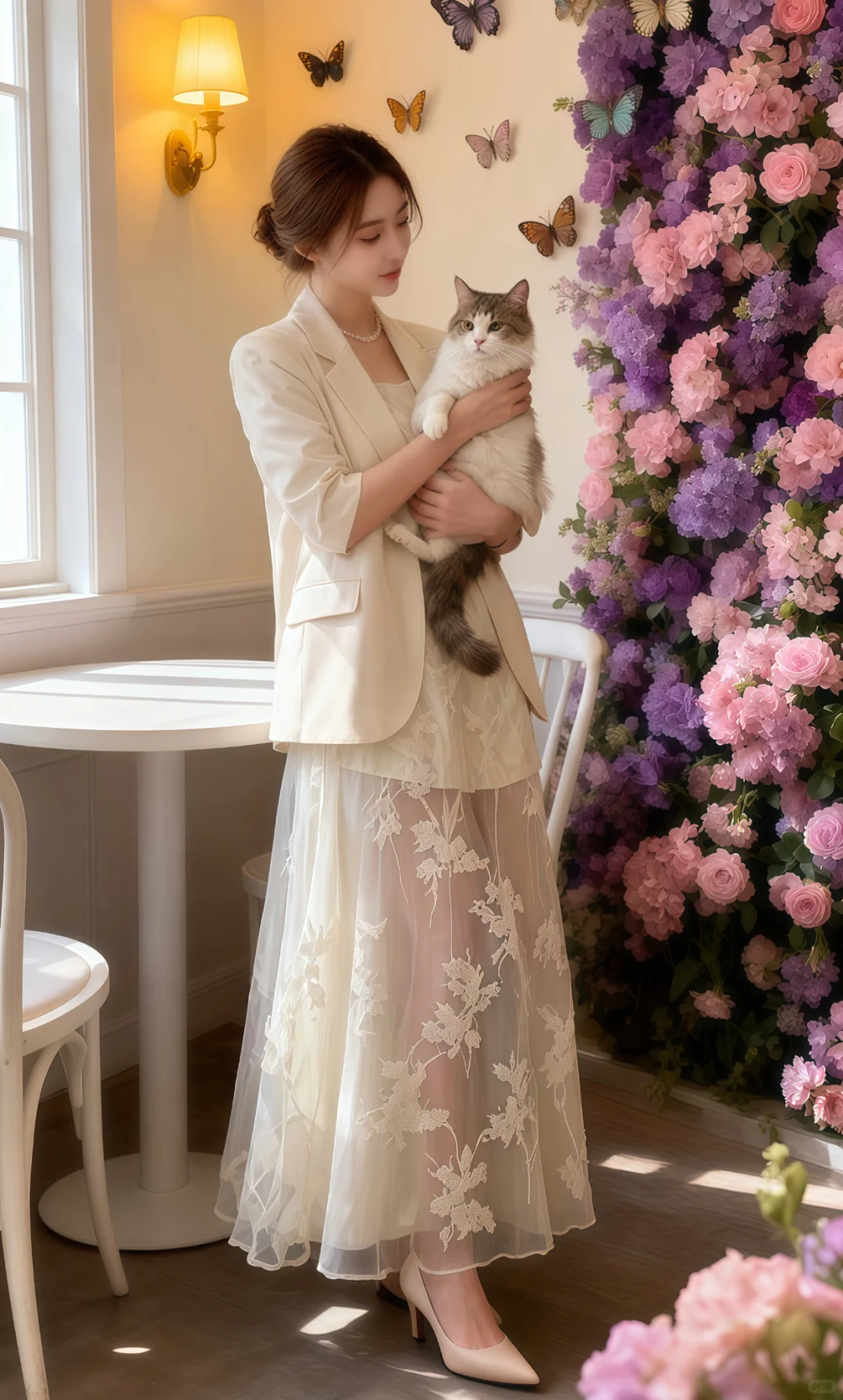 高级白色质感穿搭