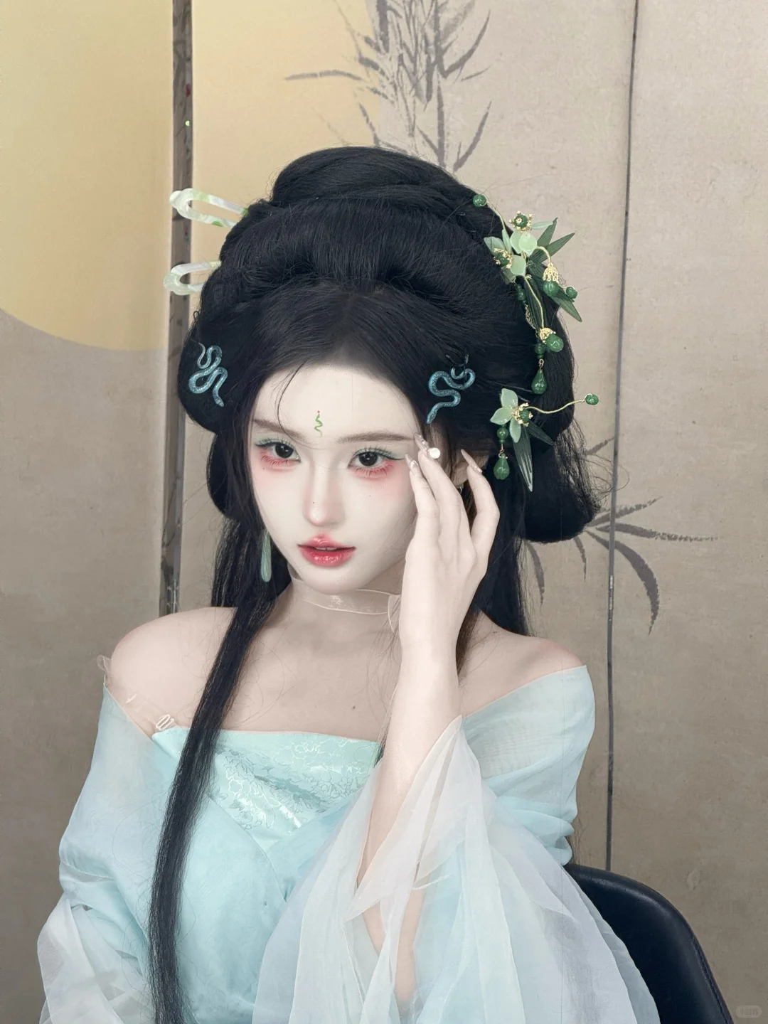 清冷感古风造型get