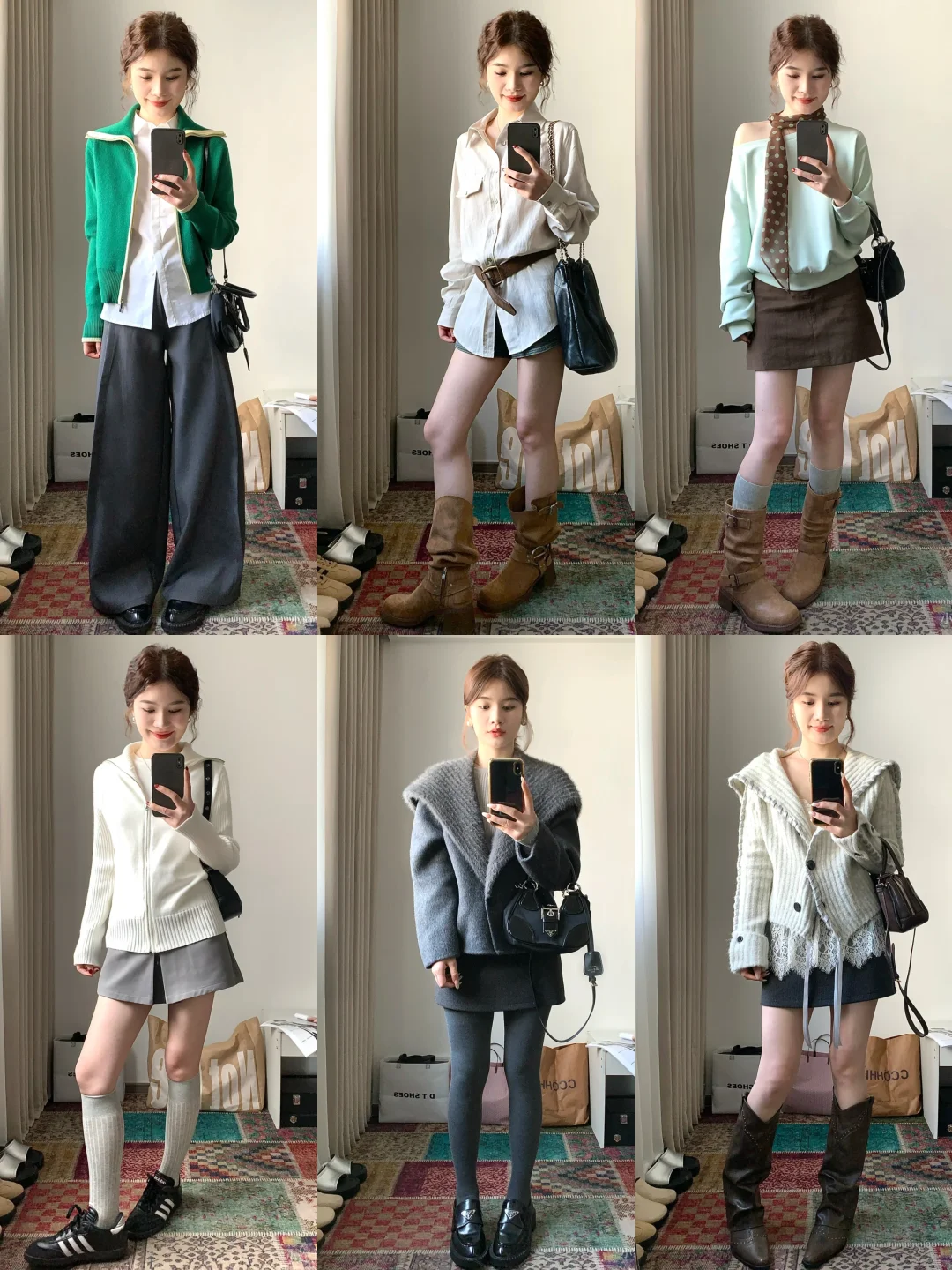 30套｜韩系秋冬穿搭合集