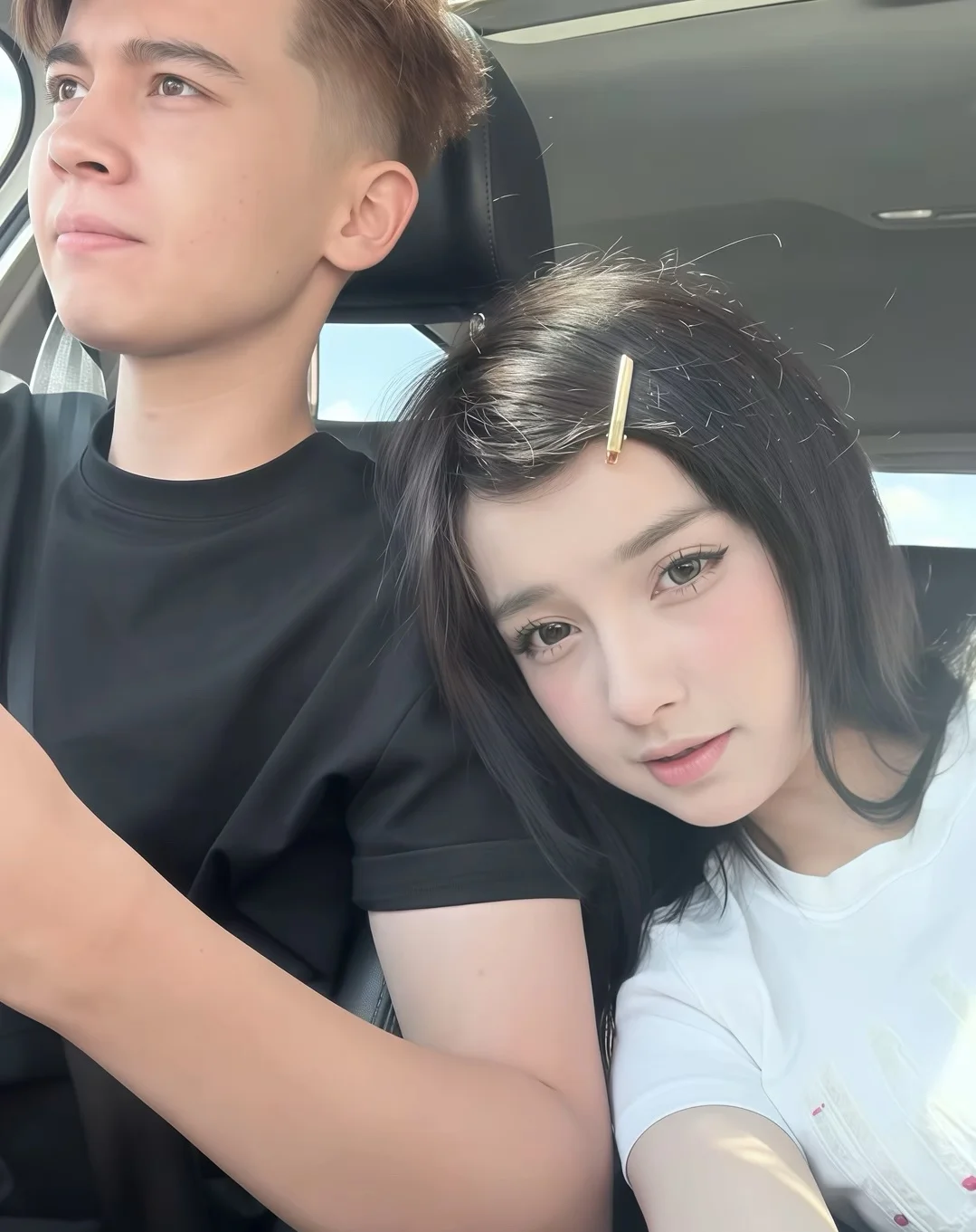 光打在她脸上都像是阳光☀️