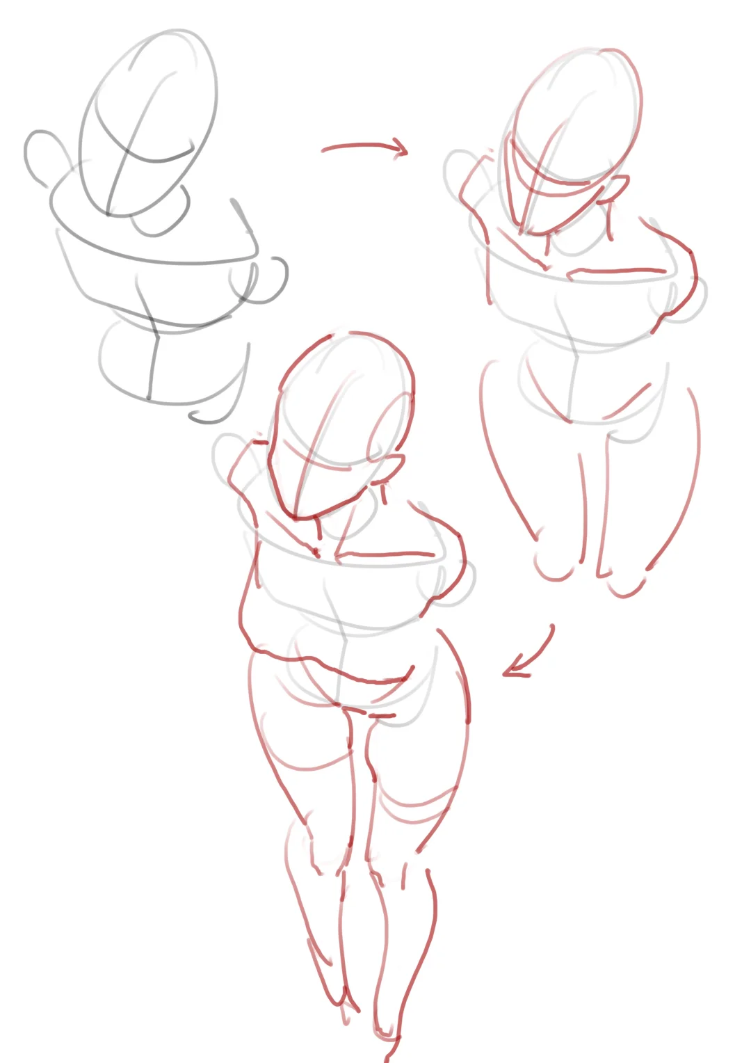 俯视大透视，学会的来交作业～