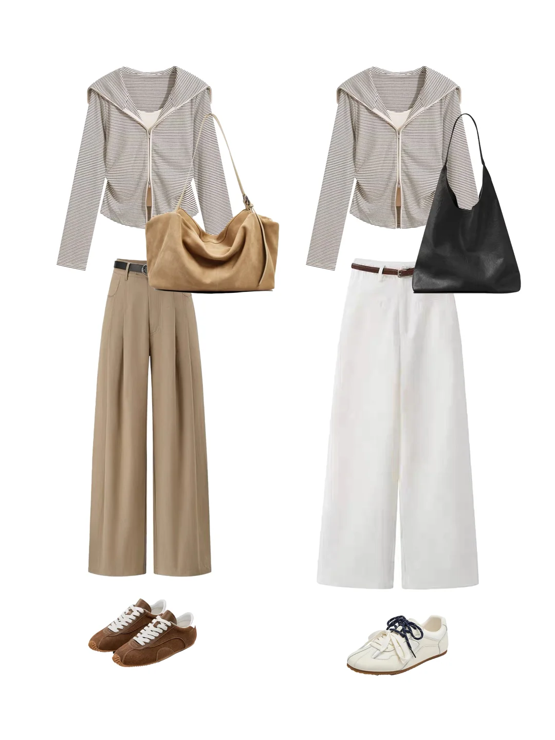 听说今年秋天流行燕麦条纹卫衣？🧐