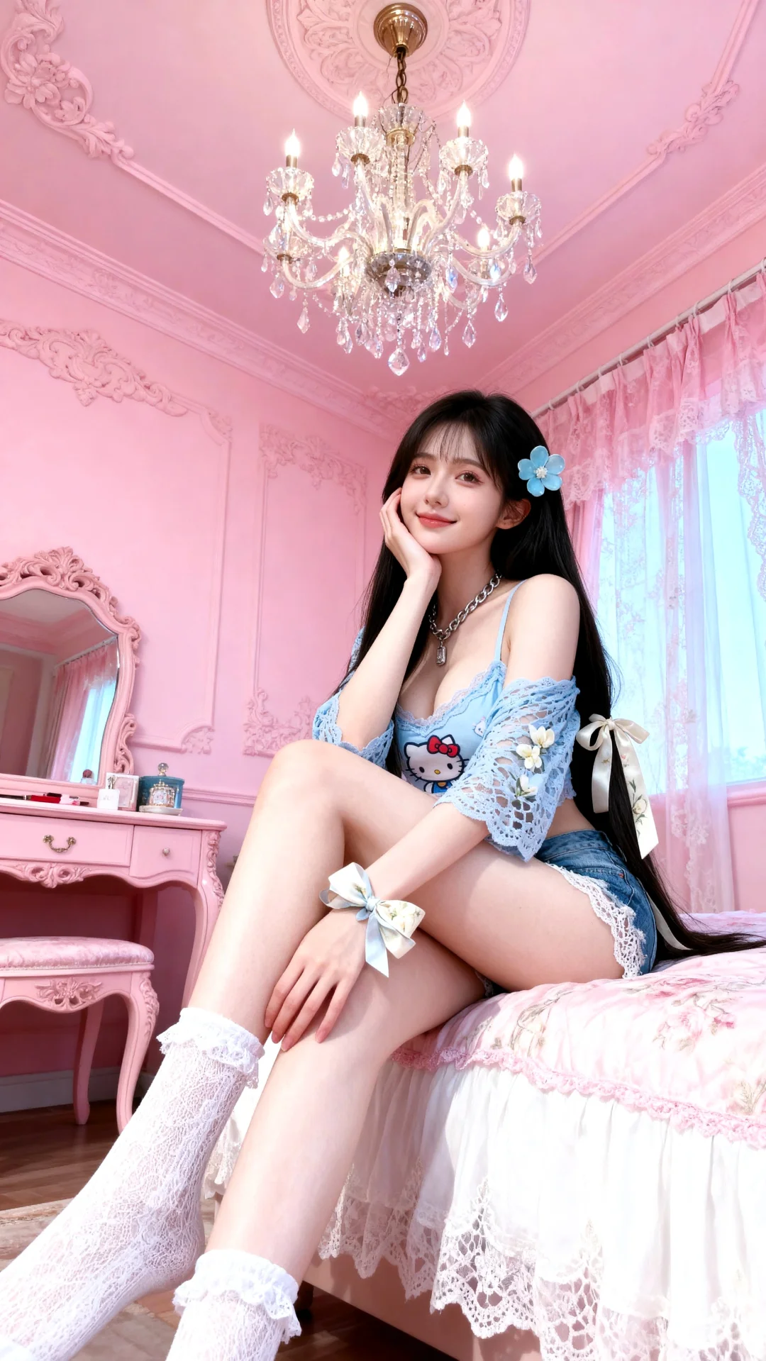 Hello Kitty甜妹写真来咯～