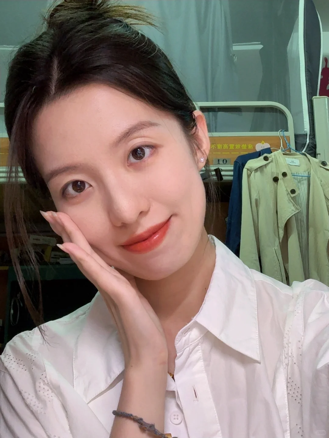 右滑看俺摘眼镜🤓 变身！