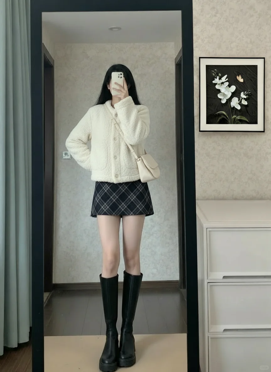 🍂入秋第十七期 | 秋天的格纹氛围感穿搭