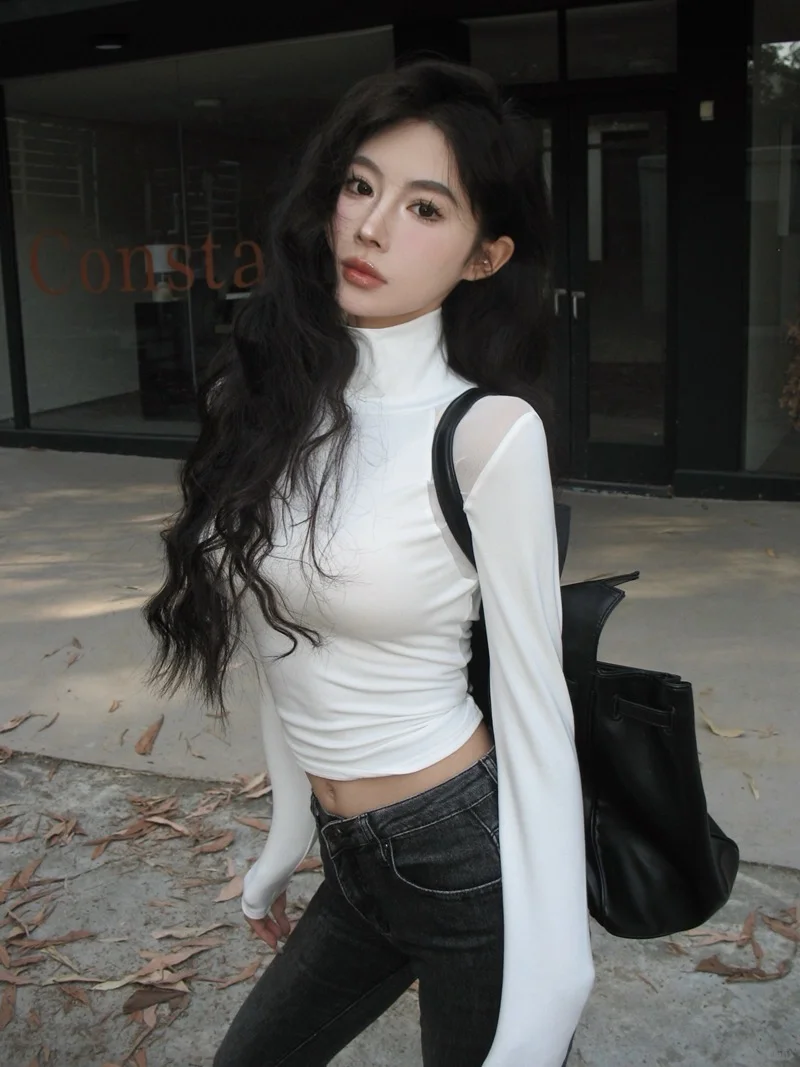 美式透视感辣妹穿搭～