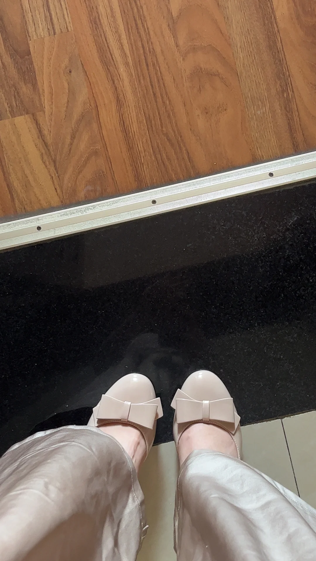 好稳啊！8cm纯欲裸色系高跟鞋