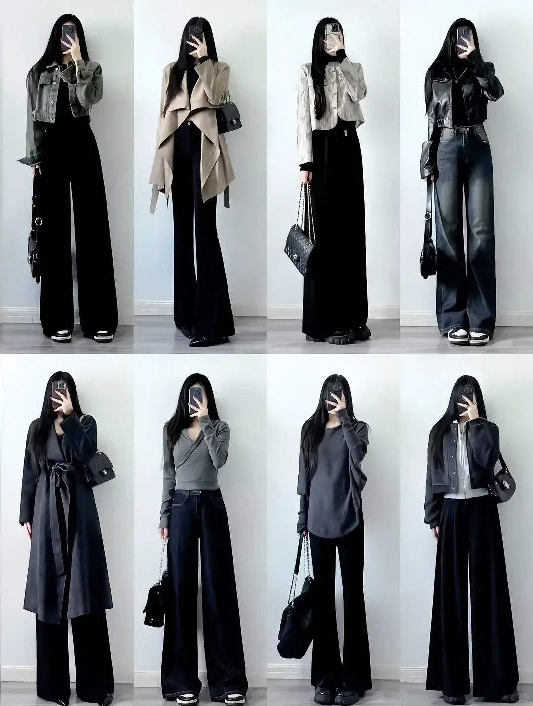 秋冬穿搭合集、韩系氛围感穿搭！