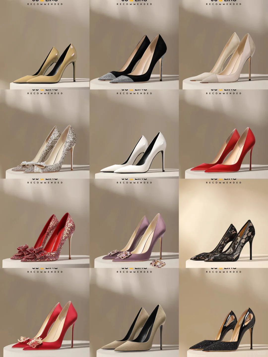 气质优雅女神高跟鞋👠年会必备高跟鞋