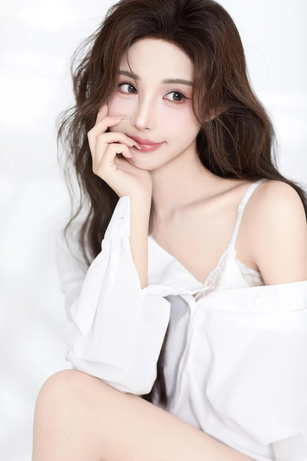 慵懒纯欲风｜白衬衫氛围感拿捏🤍