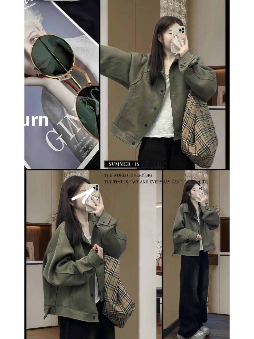 保暖时髦不臃肿的开春穿搭外套来啦～