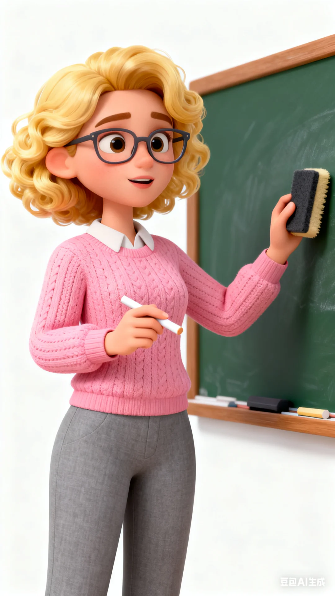 教师形象Ai人物图来啦