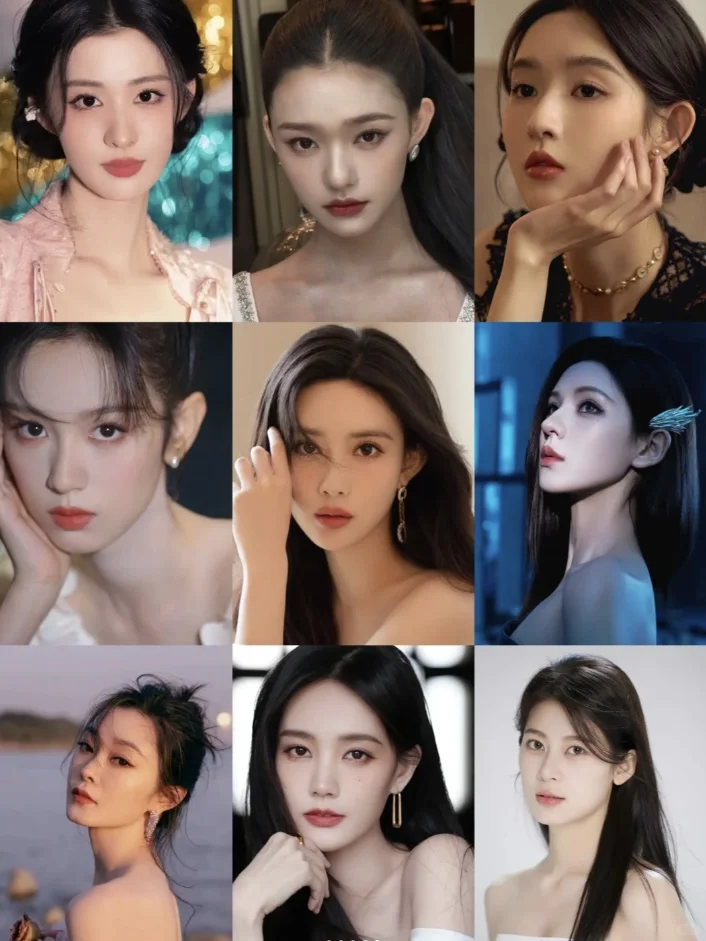 内娱大花小花，美的各有千秋❗