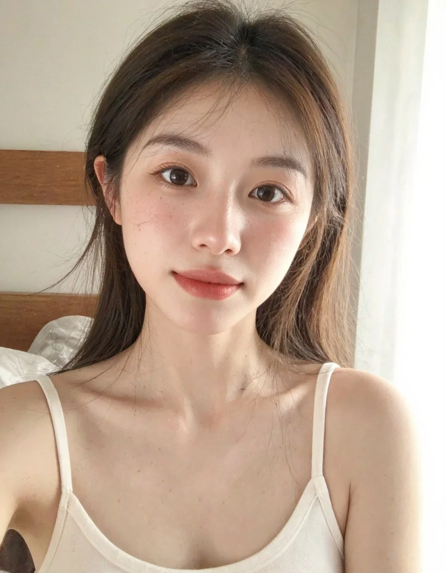 淡妆‖越素越好看…