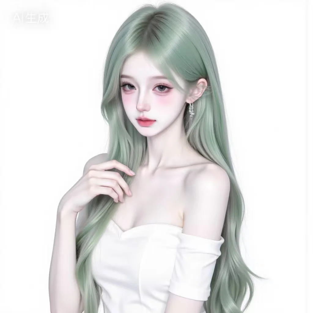 清冷感娃娃风质感头像～