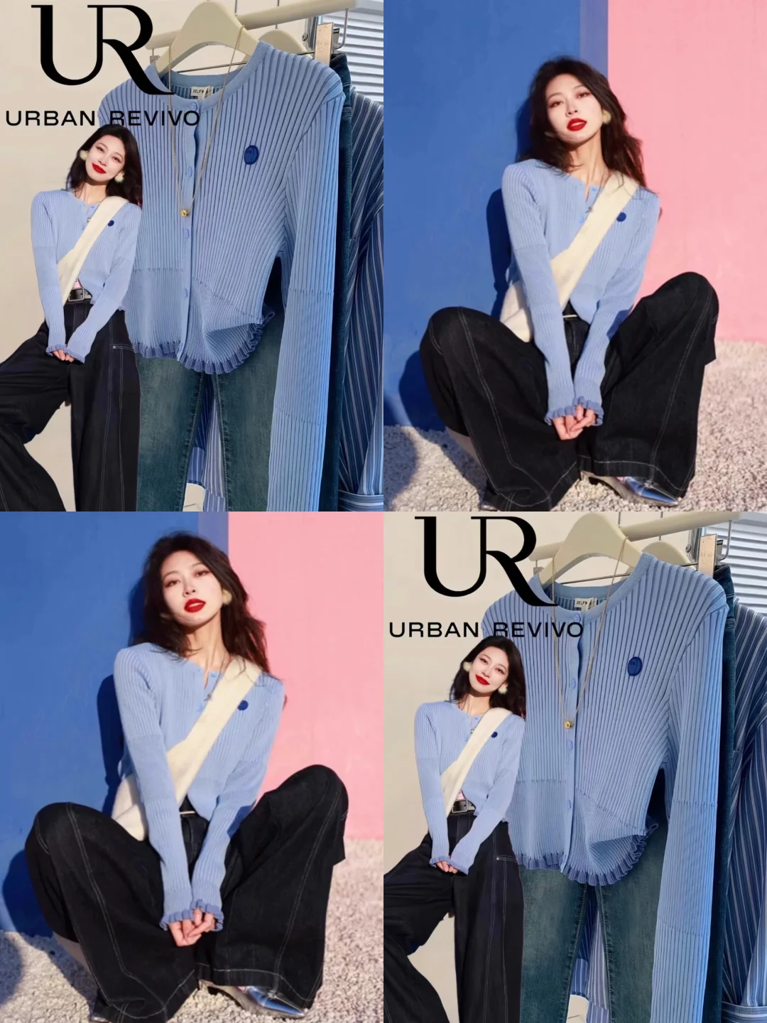 吹爆UR今年的审美‼️显白针织衫68💰直接拿下