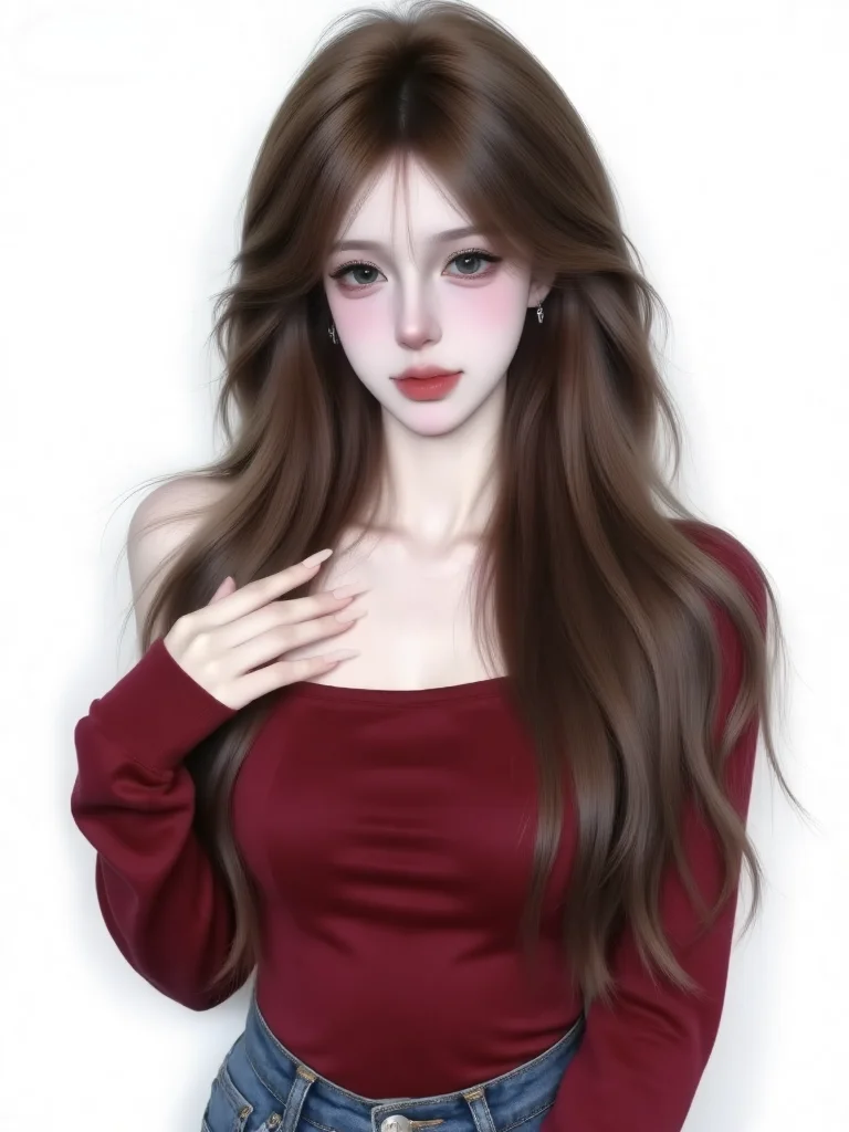 白底女头‖拿捏各种风格