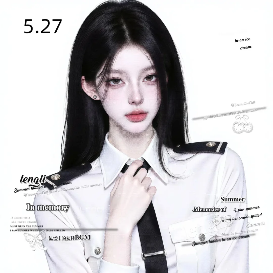 AI女头、酷酷的、