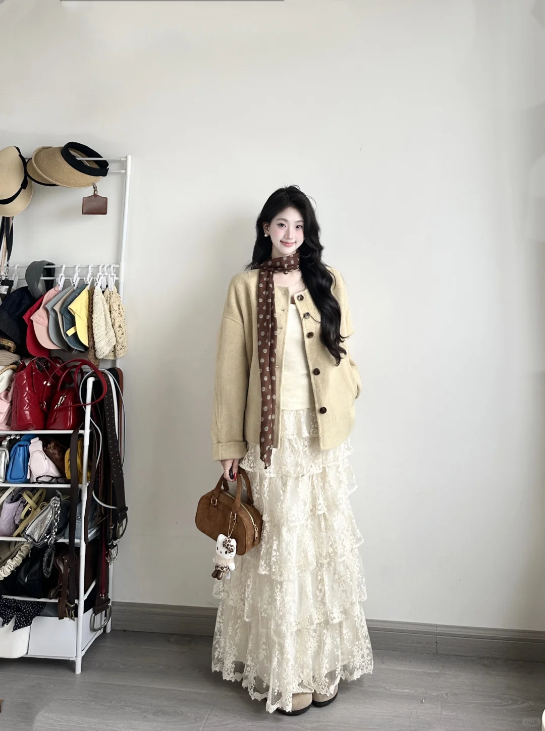 淡人秋冬不露腿穿搭💛