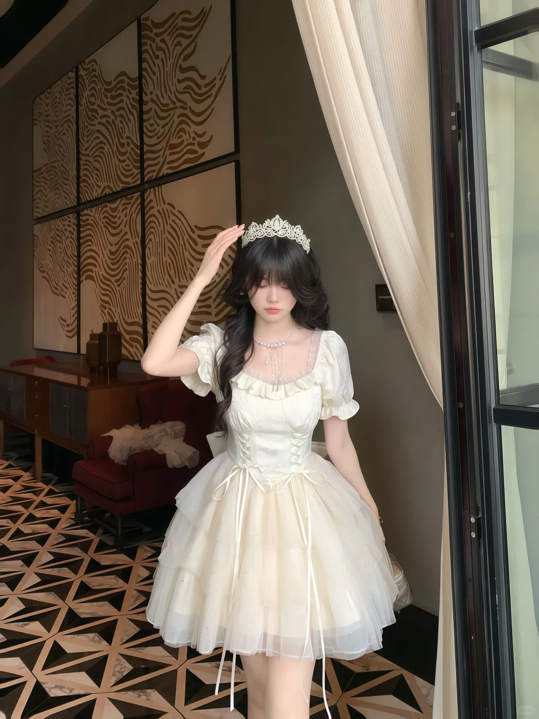 谁懂啊！这条纱裙把童话穿在了身上👑