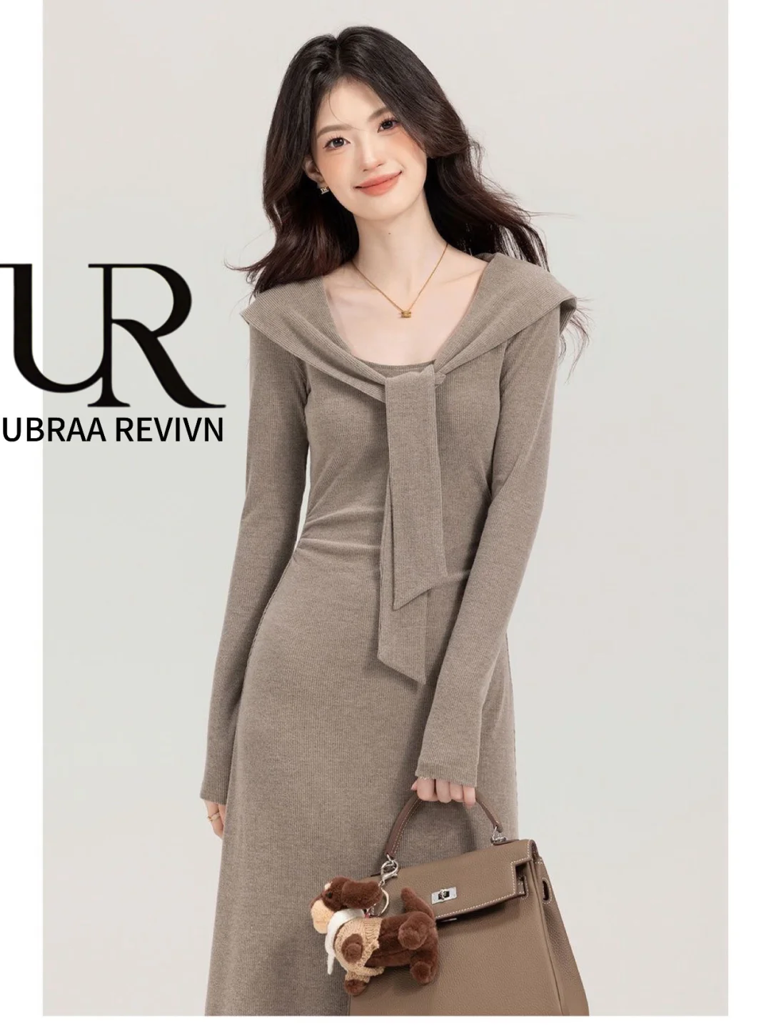 秋季🍂必备‼️UR法式浪漫连衣裙‼️真的才70‼️