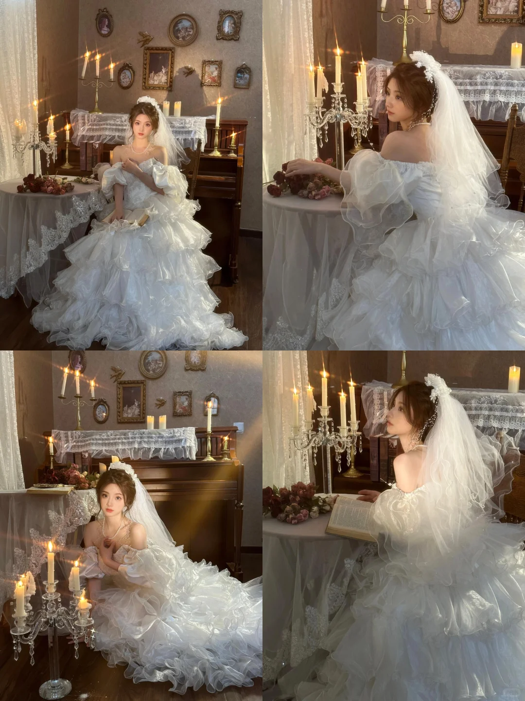 六组单人婚纱写真分享
