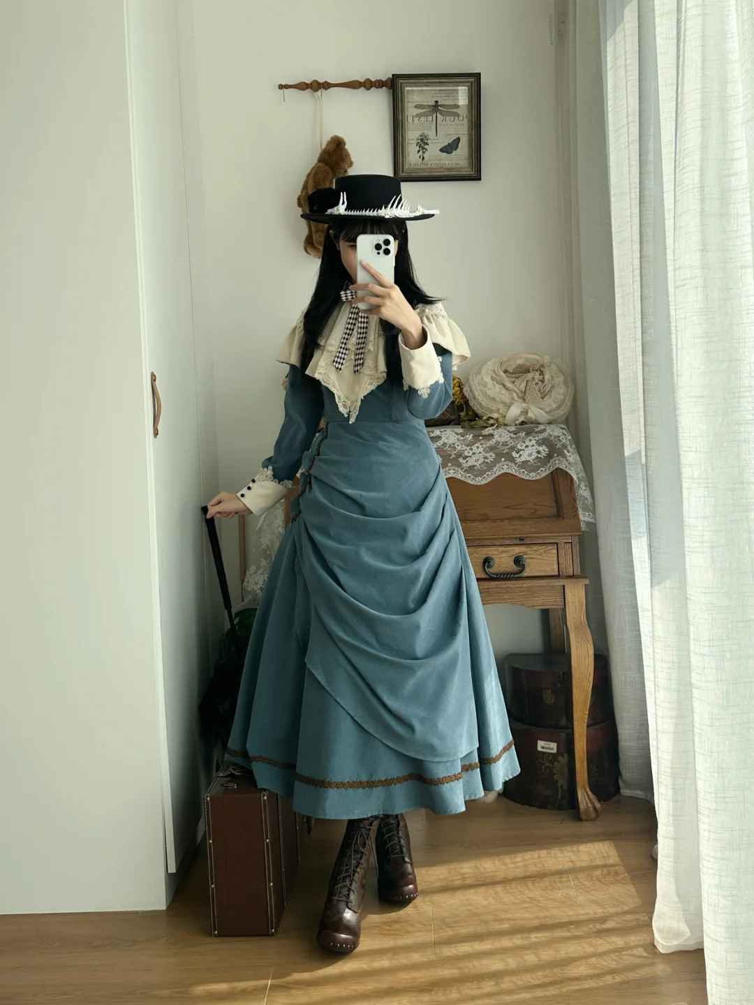 上哪去找100+平价好穿还这么复古优雅的lo裙