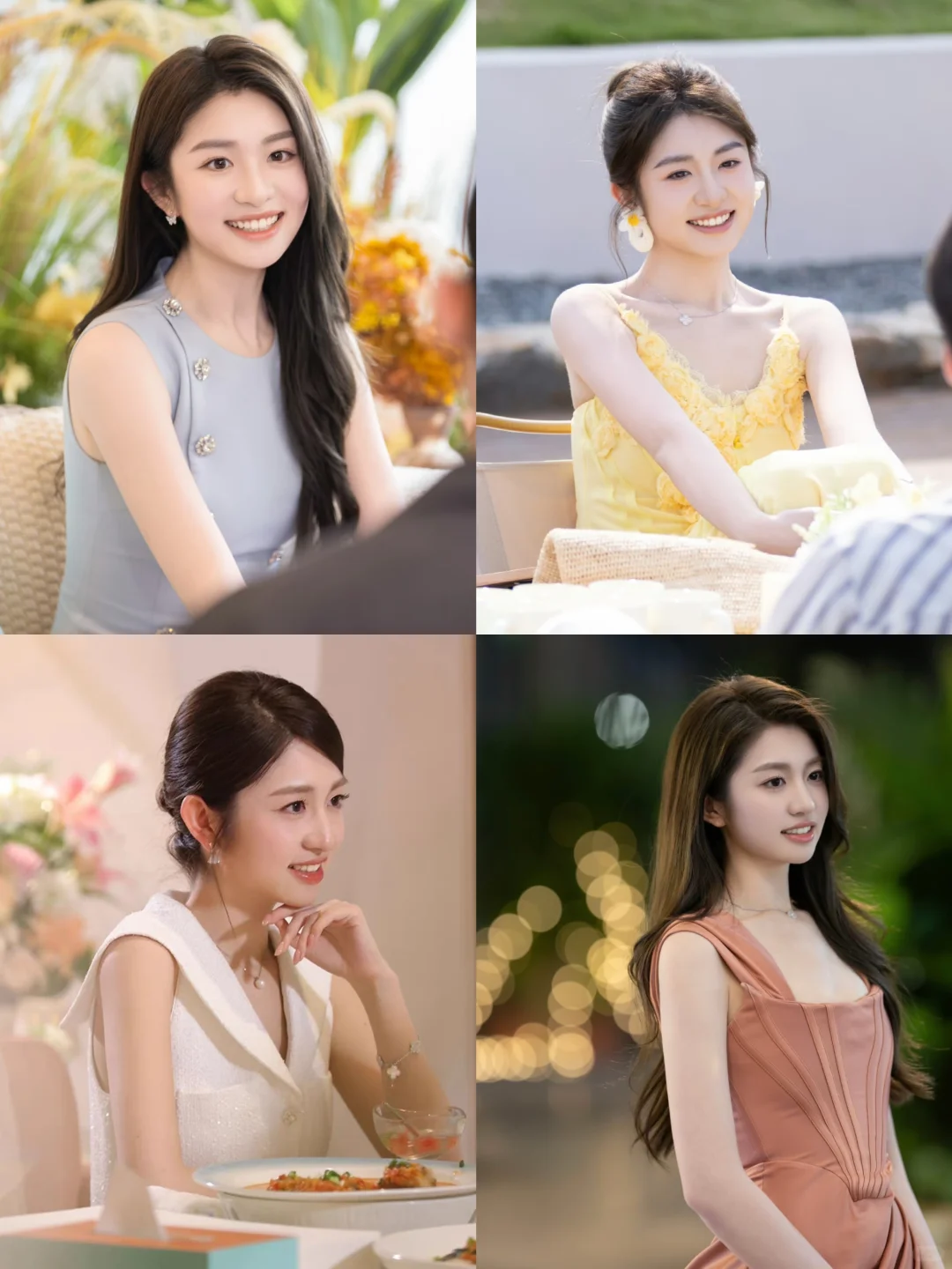 徐如蓝是仙女下凡吧！好多漂亮小裙子🌸